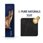Koleston Perfect Pure Naturals 60мл-33/0 Темно-коричневый интенсивный натуральный