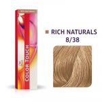 Color Touch Rich Naturals 60мл-8/38 светлый блонд золотой жемчуг