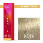 Color Touch Rich Naturals 60мл-10/81 нежный ангел