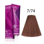 LONDACOLOR 7/74 блонд коричнево-медный 60 мл